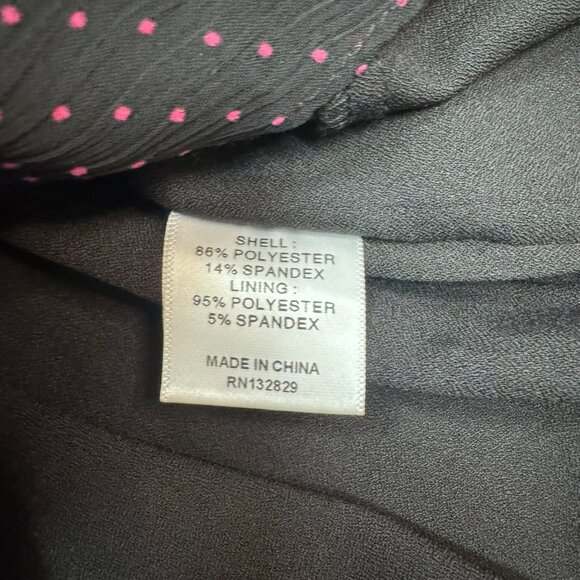 NBD Black Polka Dot Ruffle Mini Dress | XS EUC - Picture 7 of 7